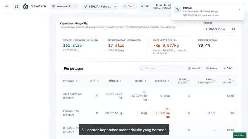 Cuplikan video tutorial Sawitara Estate · Kemitraan Plasma